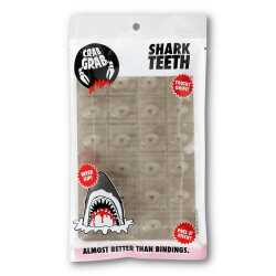 Crab Grab Shark Teeth 6 Pack traction pads with flexible spikes and groove gills for snowboards