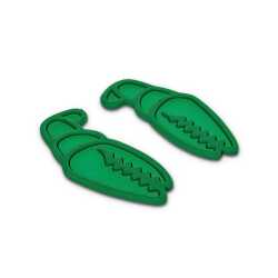 Crab Grab Mega Claw 6 Pack Double Green traction pads for snowboards - lightweight C-Foam™ material with Gripples™ texture.