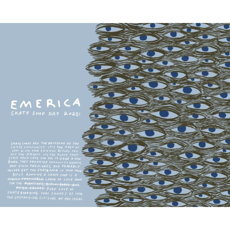 Emerica | Templeton "Eyes" Wino G6 Slip-On (Limited Edition) - Image 4