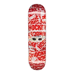 Hockey Shape 2 skateboard deck with a "War all over" graphic.