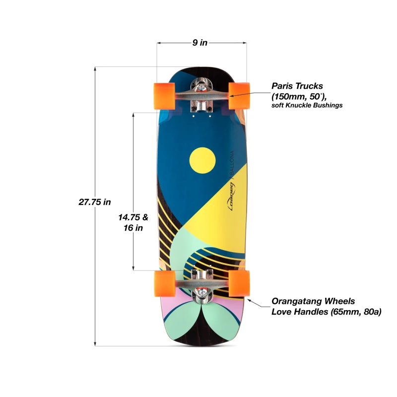 Loaded Boards | Ballona Willy – Mini Cruiser Complete Longboard - Image 2
