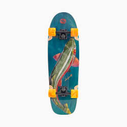 Landyachtz Raft Trout Complete Longboard Cruiser with Fatty Hawgs wheels