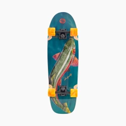 Landyachtz Raft Trout Complete Longboard Cruiser with Fatty Hawgs wheels