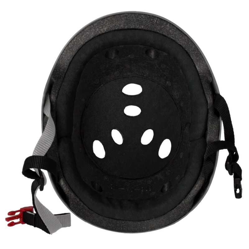 Triple 8 | Certified Sweatsaver Skate Helmet, Carbon Matte - Image 3