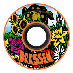 Orange Slime Balls 60mm 78a Eric Dressen Pup Reissue Wheels.