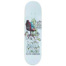 Anti Hero 8.62" Kanfoush Trolls Skateboard Deck with Todd Francis graphic and 7-ply maple construction.