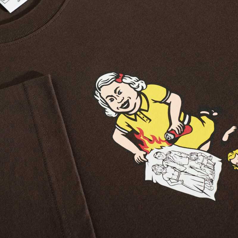 Polar Skate Co. | Family Affair Tee XL- Chocolate - Image 2