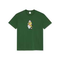 Polar Family Affair Large tee in Forest Green.