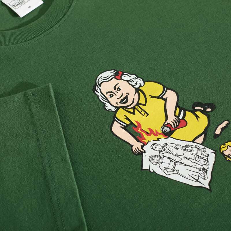 Polar Skate Co. | Family Affair Tee L- Forest Green - Image 2