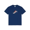 Polar Skate Co. ultramarine tee with "Take Away" graphic.