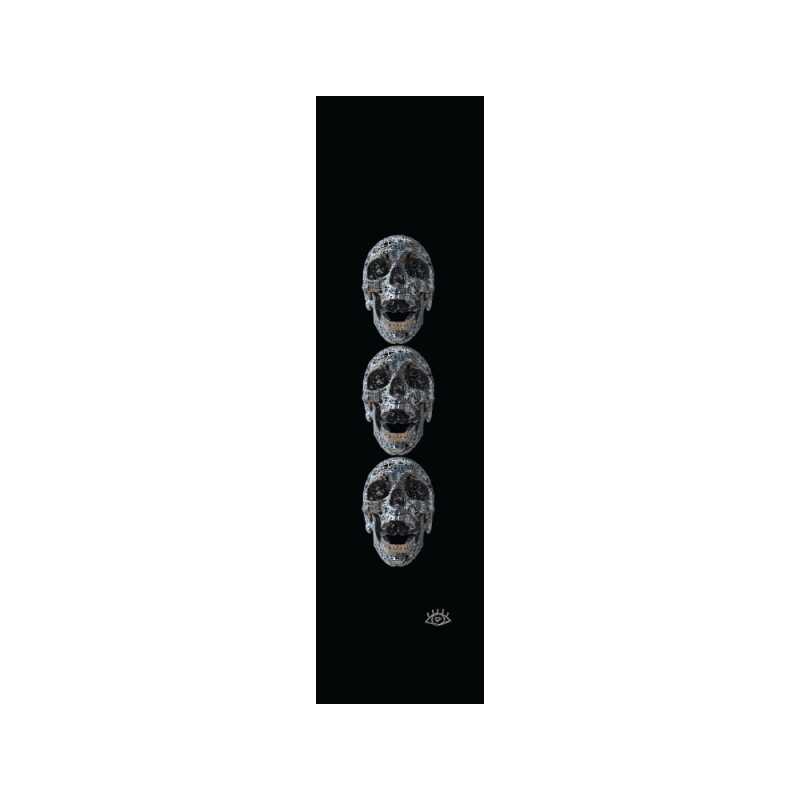 Pvblic Domain Render Black Perforated Griptape.
