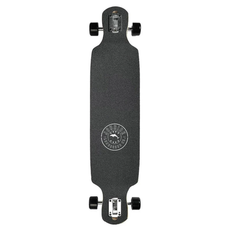 Joyride | Tiger Pattern 39" Double Drop Longboard Complete - Image 2
