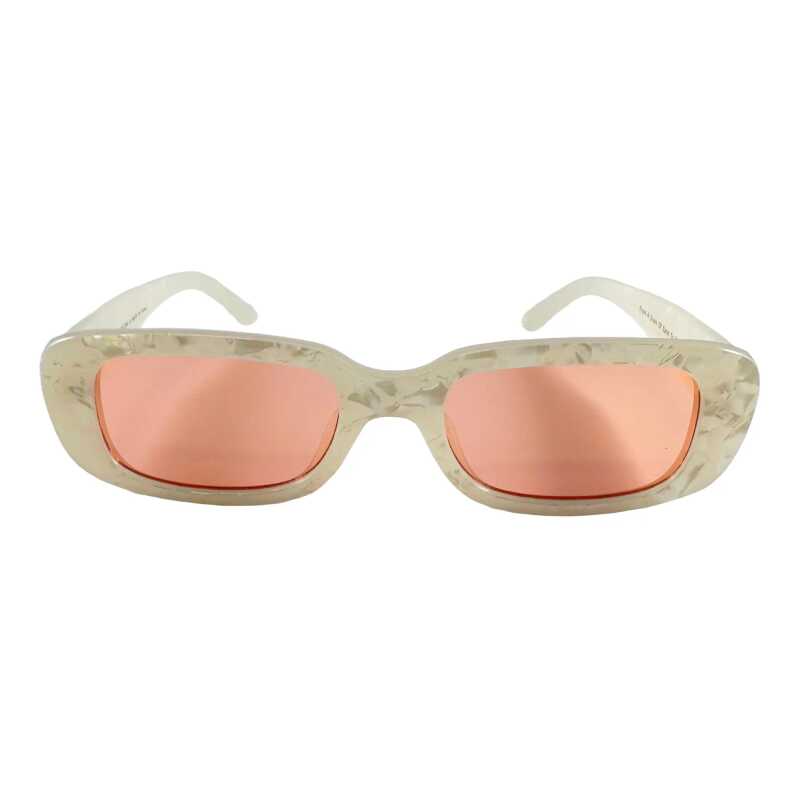 Happy Hour Oxford Pearl Divers sunglasses with pearl polycarbonate frame and pink lenses