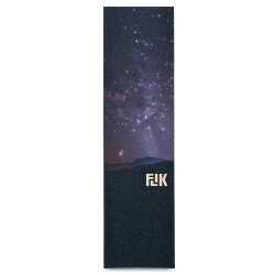 Flik Stargazer Griptape with night-sky galaxy graphic and gritty silicon carbide surface