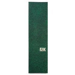 Flik Yard Griptape with realistic grass graphic and gritty skateboard surface