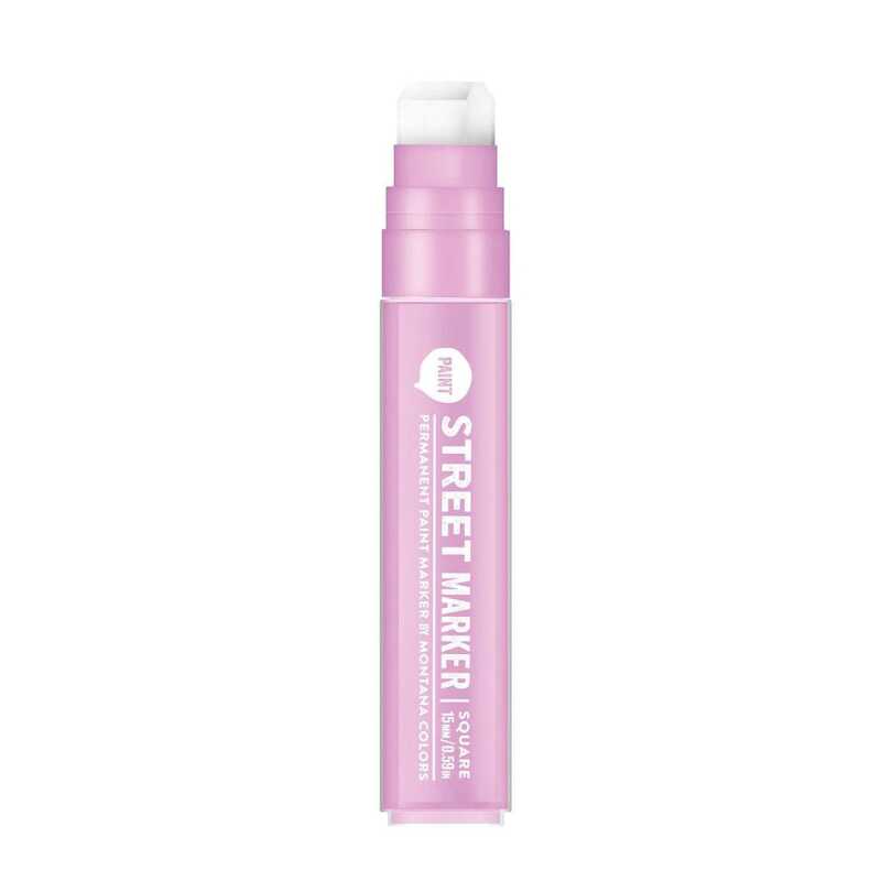MTN Colors 15mm Magenta Pink Paint Marker with chisel tip and bold label design