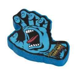 Santa Cruz Screaming Hand Curb Wax for skateboarding – shaped wax puck