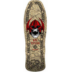 Powell Peralta Wellinder Classic 9.6" skateboard deck in natural finish with reissued 80s graphic