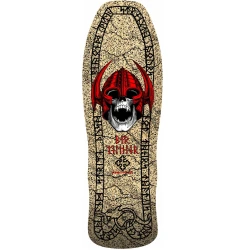 Powell Peralta Wellinder Classic 9.6" skateboard deck in natural finish with reissued 80s graphic