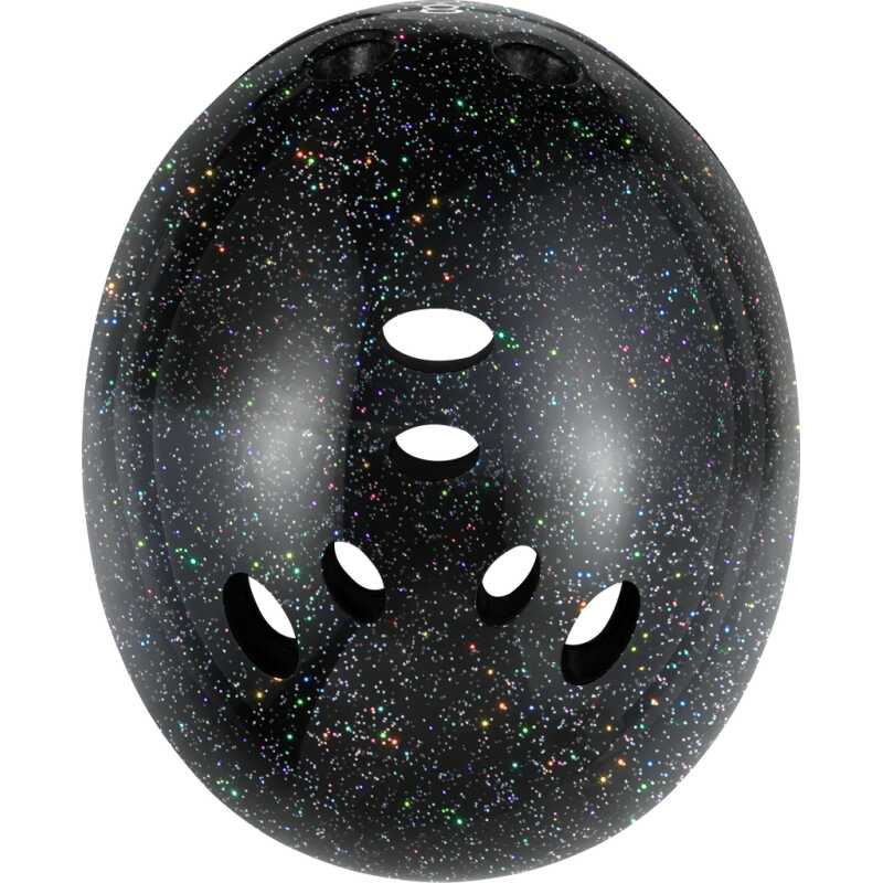 Triple 8 | S/M Certified Sweatsaver Skate Helmet - Black Glitter - Image 3