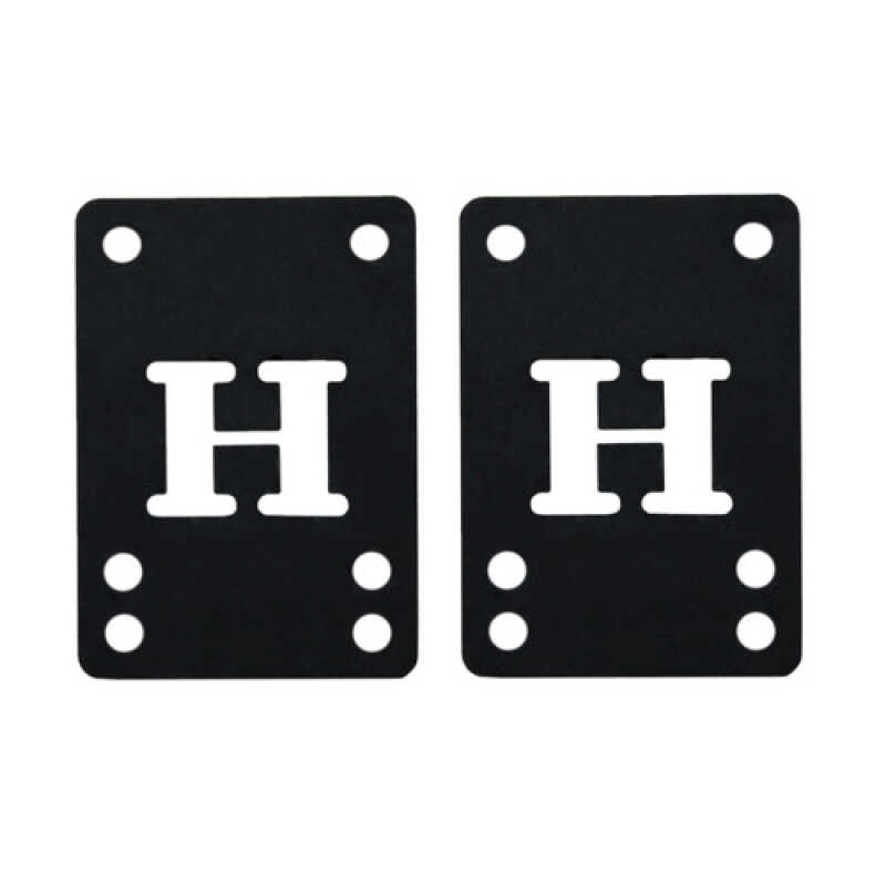 1/8 inch rubber riser pads for skateboard or longboard setup