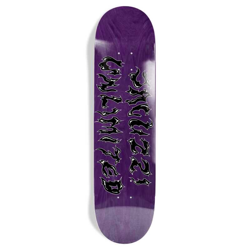 Jacuzzi 8.25" Jet Ski EX7 Deck – Purple Ice Font graphic with epoxy construction
