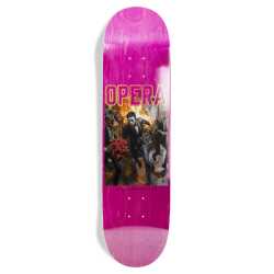 Opera 8.5" Kieran Woolley Marauder Deck – Embossed graphic skateboard deck with medium concave