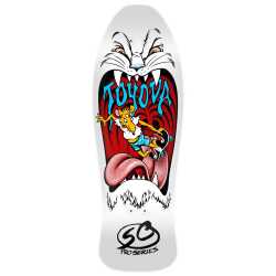 Santa Cruz Toyoda Mitsugu Reissue Deck 10.35" with classic 80s Japanese pro graphic