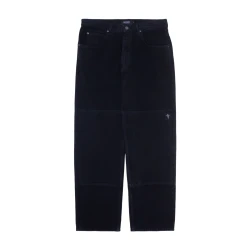 Hockey Double Knee Jean – Black 14oz denim skate jeans with custom stitching and relaxed fit