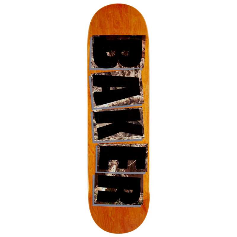 Baker 8.5" Hawk Big Buck skateboard deck with bold wildlife graphic