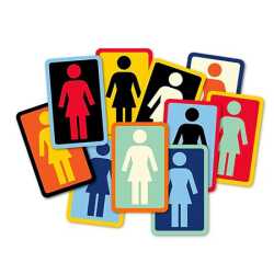 Girl Assorted Logo Stickers – 3" x 2" vinyl sticker pack