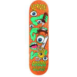 Heroin Wilson Mutate Or Die Deck 8.5" – Tommy Wilson pro skateboard deck with mutant artwork