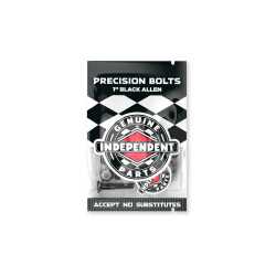 Independent 1" Phillips Skateboard Hardware Set – Black