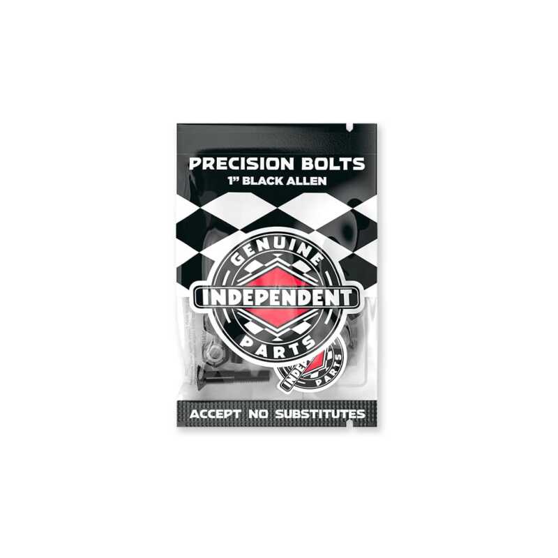 Independent 1" Phillips Skateboard Hardware Set – Black