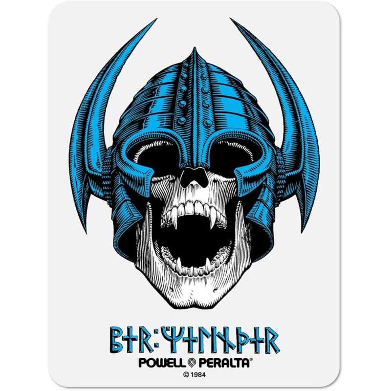 Powell Peralta Nordic Skull Sticker 4 5/8" x 3 1/2" Skateboard Vinyl Sticker