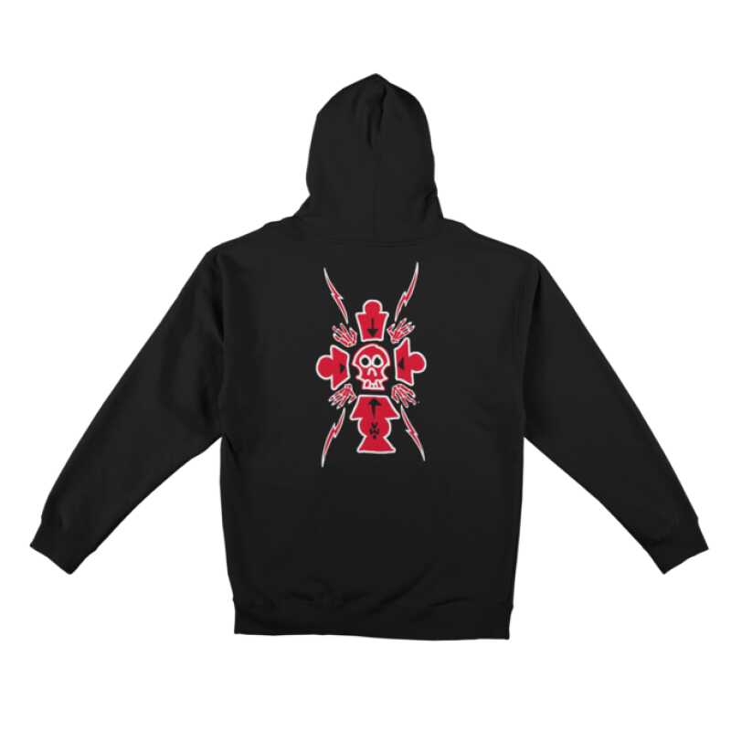 Krooked Skateboards | VW Hoodie- Black - Image 2