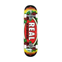 Real Skateboards 8.25 Deluxe Rose Oval Complete skateboard ready to ride