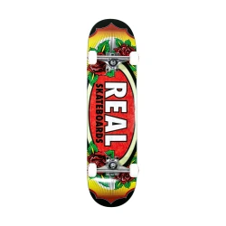 Real Skateboards 8.25 Deluxe Rose Oval Complete skateboard ready to ride