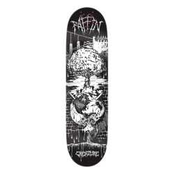 Creature Raffin BLK MTL Pro Skateboard Deck