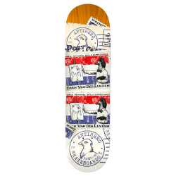 Antihero Daan Postal Skateboard Deck 8.5"