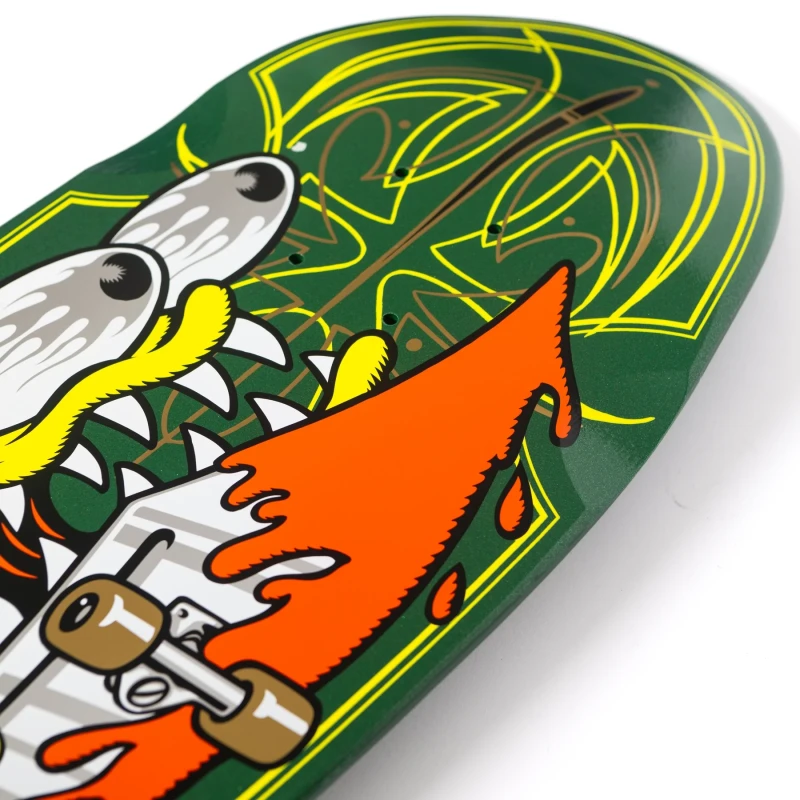 Santa Cruz | 9.23" Meek Pinstripe Slasher Green Pro Deck - Image 3