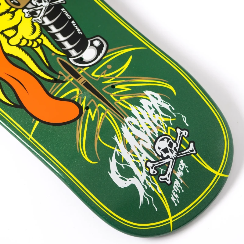 Santa Cruz | 9.23" Meek Pinstripe Slasher Green Pro Deck - Image 4