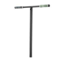 Envy Scooters Thermal V2 bar in black, 720mm high, 620mm wide, 34.9mm OD, 31.8mm ID.