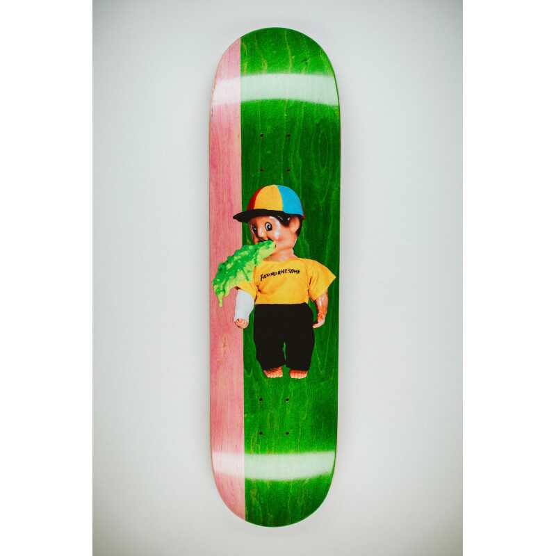 Fucking Awesome Wanto Throw Up Man Skateboard Deck