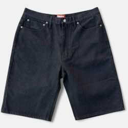 Baker Warner Jean Shorts in black 100% cotton