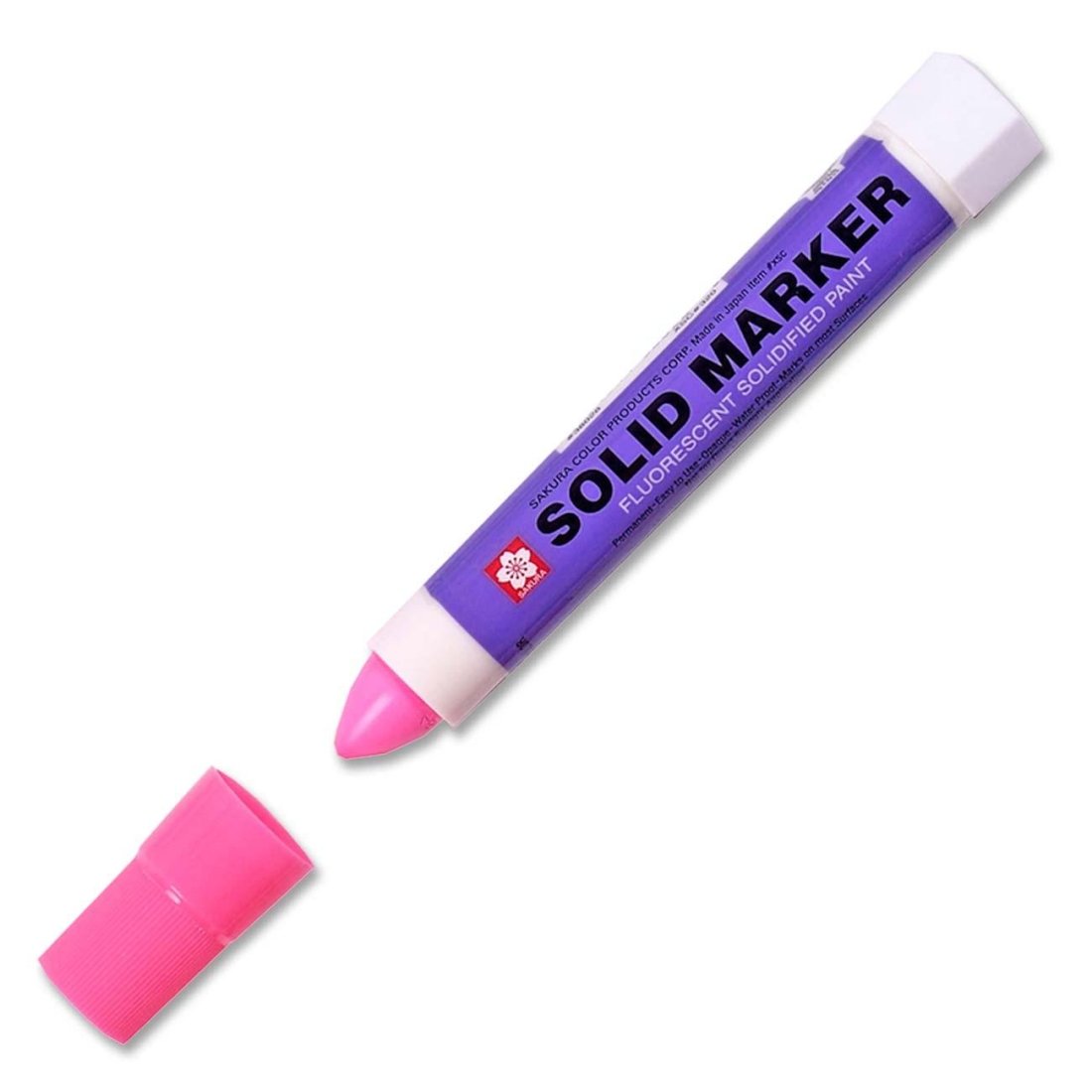 UNI 8mm Paint Marker with bold permanent ink for art and design projects.