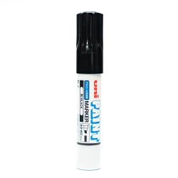 UNI 8mm Paint Marker with bold permanent ink for art and design projects.