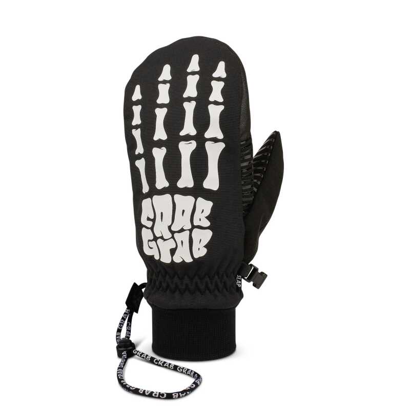 Crab Grab Slap Mitt in Bones colorway with waterproof shell and grippy PU palm.