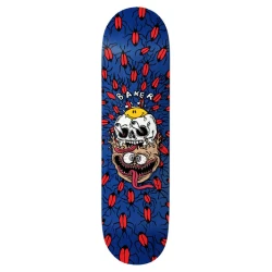 Baker Cactus Eaters 8.5-inch skateboard deck with desert cactus artwork.