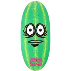 Heroin Watermelon Skateboard Deck 13.5-inch wide cruiser with bright watermelon graphic.